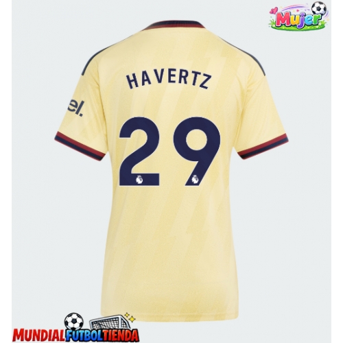Camiseta Arsenal Kai Havertz #29 Tercera Equipación Replica 2026-27 para mujer mangas cortas